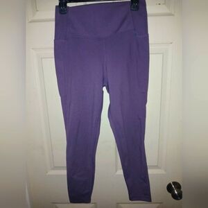 Danskin Women's Violet Leggings Sz L